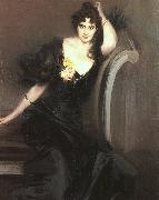 Giovanni Boldini Lady Colin Campbell oil painting